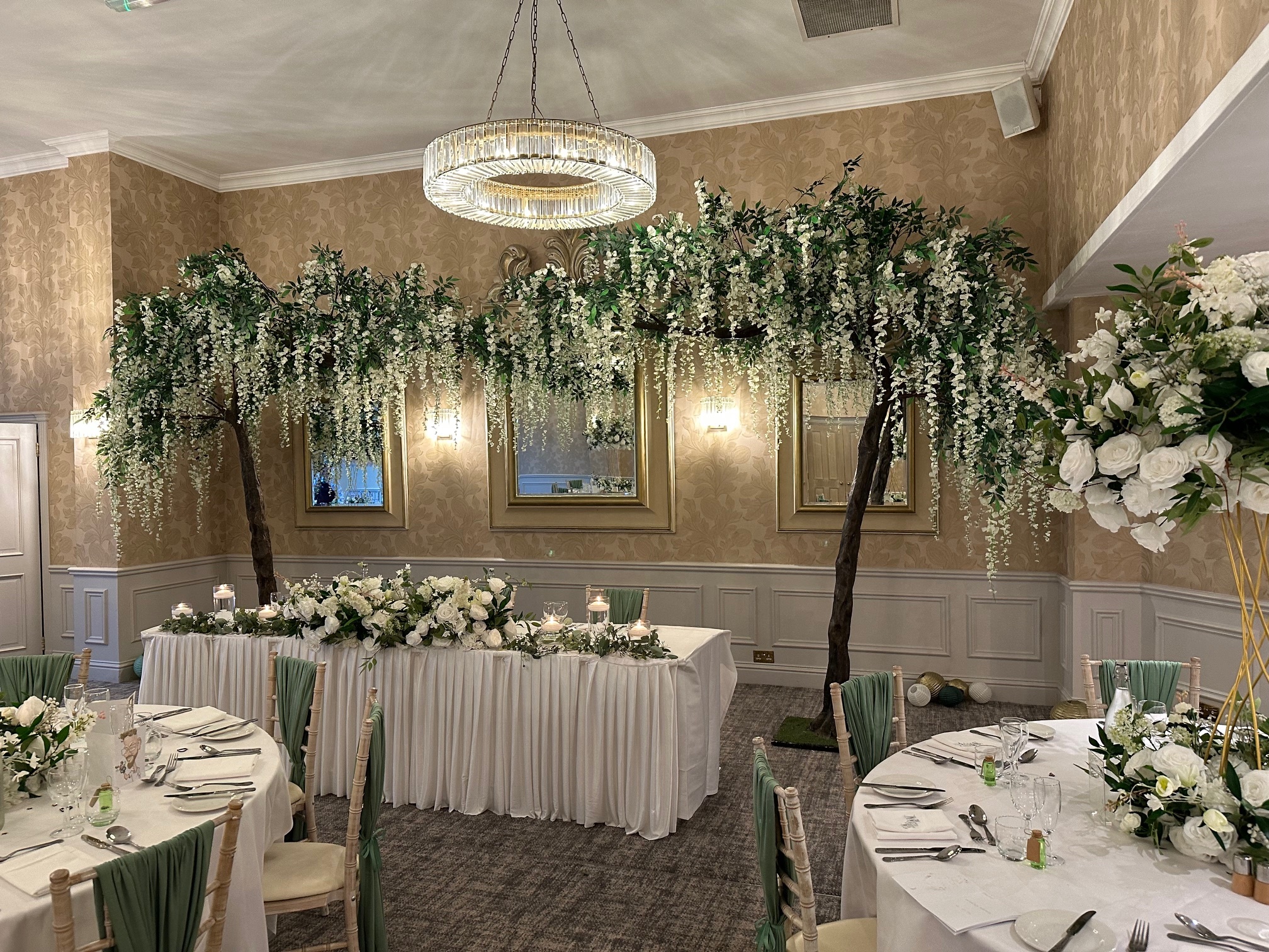 Wedding Styling Chester at Rowton Hall